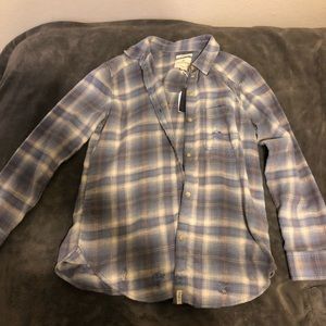 American Eagle soft oversized flannel